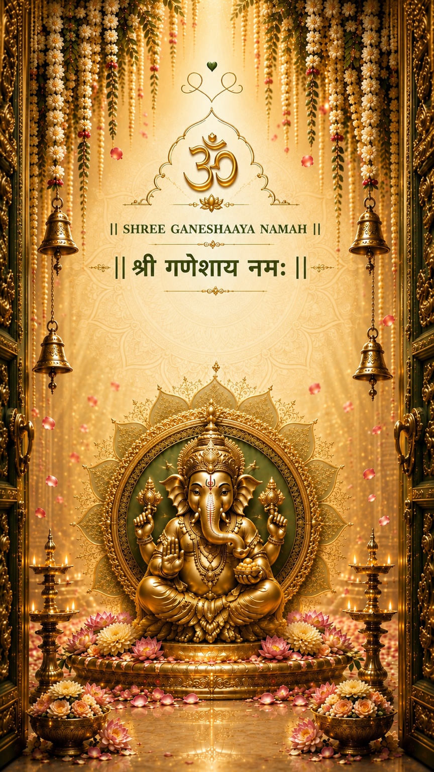 Lord Ganesha blessing